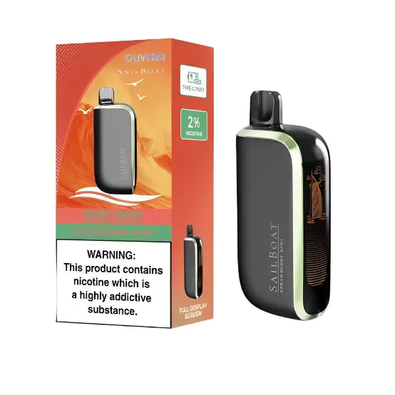 Olivebar sailboat 20 k puffs - Peach mango