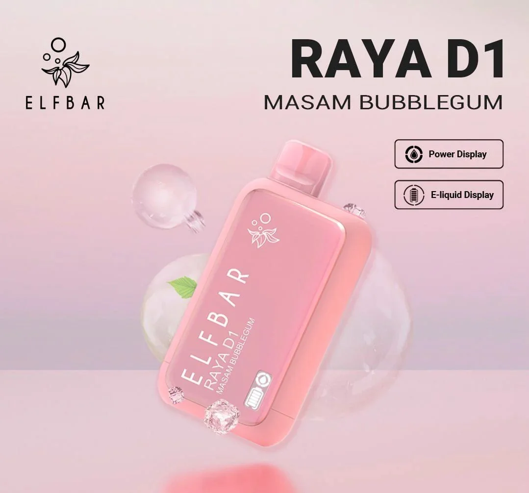 ELF BAR RAYA D1 – Masam Bubblegum
