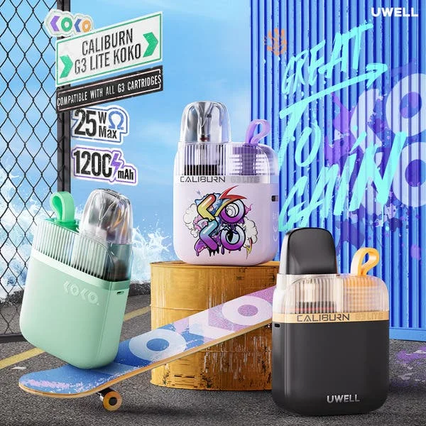 Uwell Caliburn G3 Lite Koko – Pod system 1 Uwell Caliburn G3 Lite Koko – Pod system 1