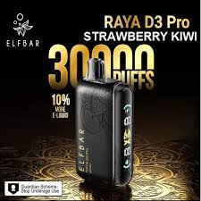 Elf Bar Raya D3 Pro 30K – Strawberry Kiwi Ice
